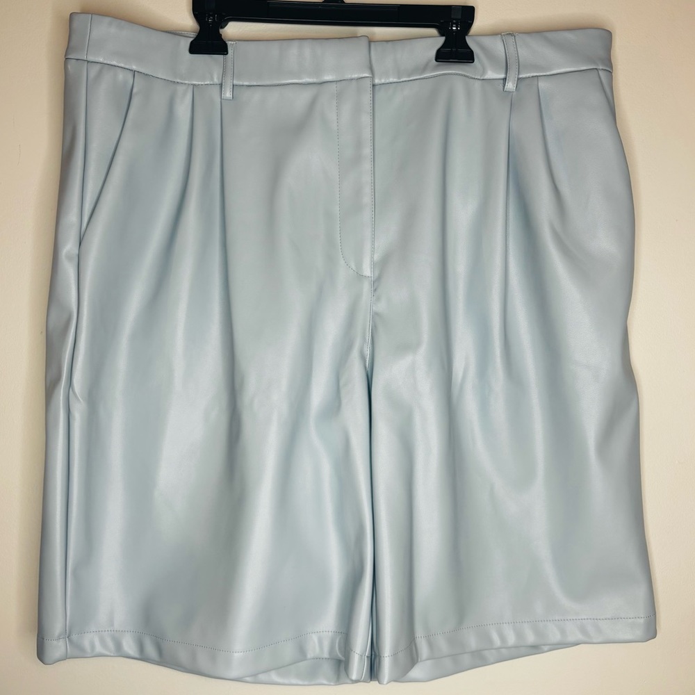 Pleather Shorts